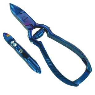 Pinza Del Chiodo Blu Rivestito